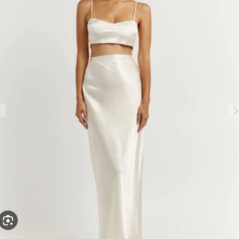 DISSH Simone Pearl Satin Set